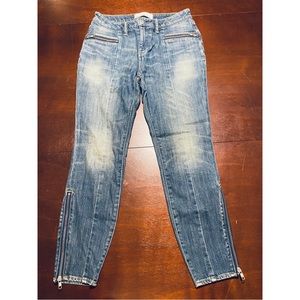 Womens Paper Denim & Cloth Ankle and Pocket Zippered Jeans Size 27